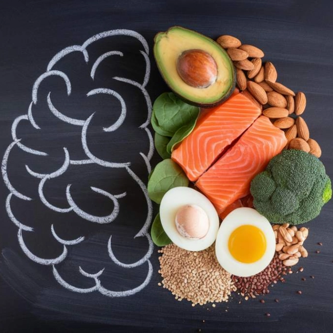 Omégas 3 et cerveau - laboratoire de biologie marine détox en France Image Omégas 3 et cerveau