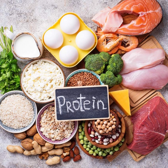 Les 10 aliments les plus riches en protéines - laboratoire de biologie marine détox en France Image Les 10 aliments les plus riches en protéines