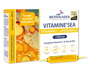 Vitamine'Sea - complément alimentaire marin fabriqué en France par Biothalassol Image Vitamine'Sea